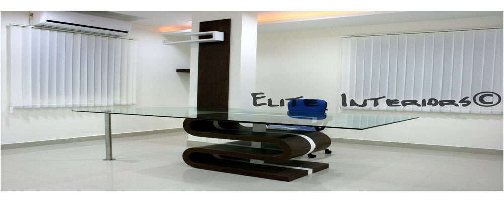 Elite Interiors Hyderabad,  Customized desk design